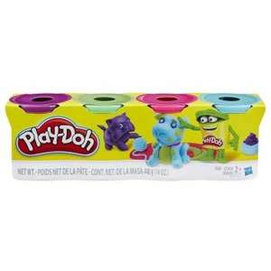 До -71% на пластилин Play-Doh, например набор пластилина 4 баночки