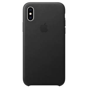 [не ве города] Apple Leather Case для iPhone Xs Max (MRWT2ZM/A) кожа (976 с баллами)