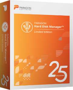Paragon Hard Disk Manager Limited Edition временно БЕСПЛАТНО