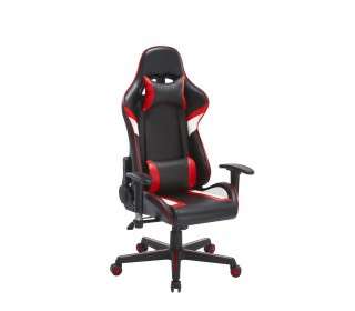 Кресло игровое SA-R-8 красный/чёрный