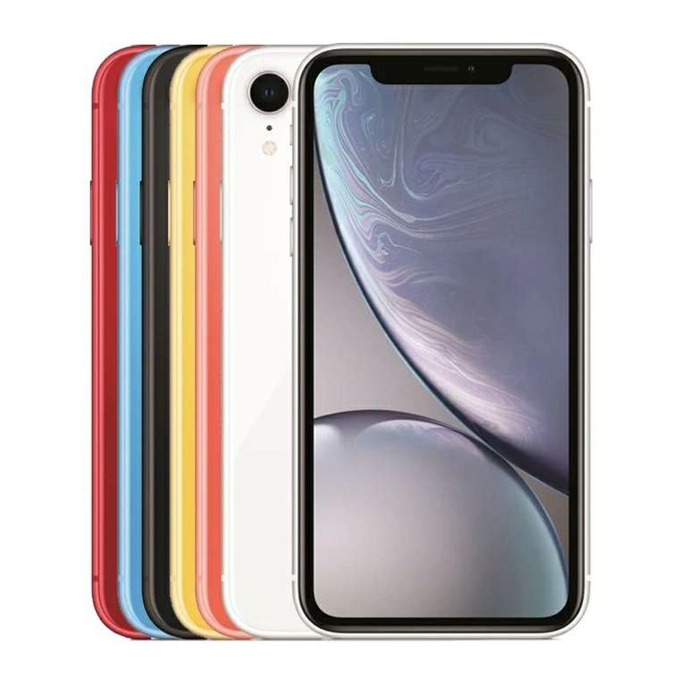Apple iPhone Xr 128 ГБ (синий и желтый)