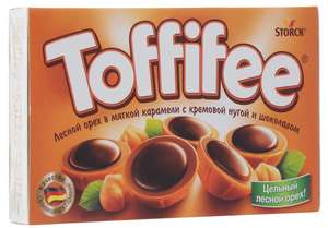 Toffifee конфеты орешки в карамели, 125 г