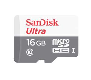 -25% на Sandisk (напр. MicroSD Ultra SANDISK, 16 Гб)