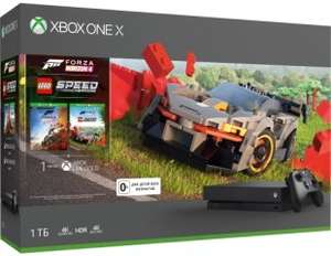 Игровая консоль Xbox One X 1 Tb +2 игры