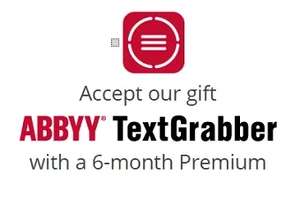 ABBYY TextGrabber + Translator Premium бесплатно на полгода