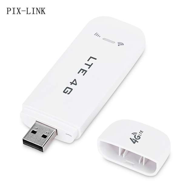 PIXLINK 4G LTE USB 100Mbps с функцией WiFi хотспот за $18.9