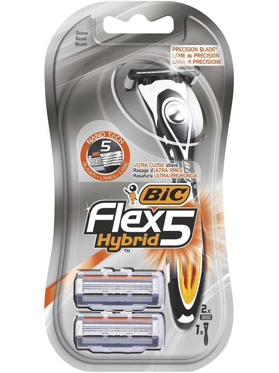 Мужская бритва Big flex 5 + 2 сменные кассеты