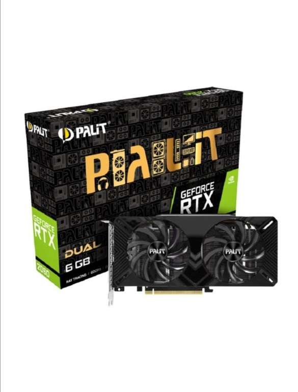 Видеокарта Palit GeForce RTX 2060 Dual [Цена для зарегистрированных пользователей]