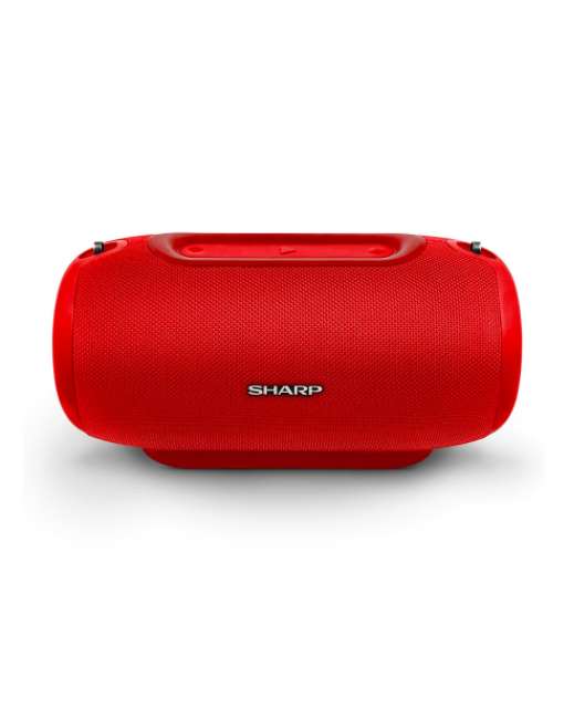 Портативная акустика Sharp GX-BT480 красная/синяя (40 Вт, 100 Дб, 20 часов, IP56, SD)