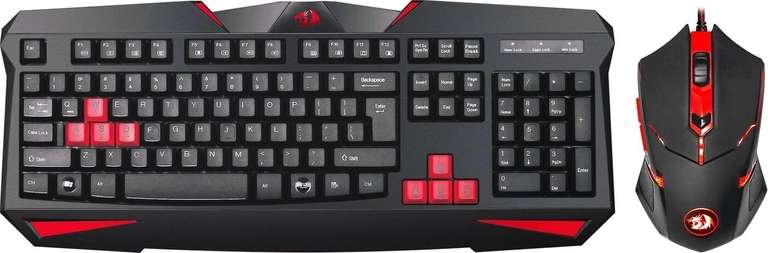 Игровой набор клавиатура + мышь Redragon S101-2