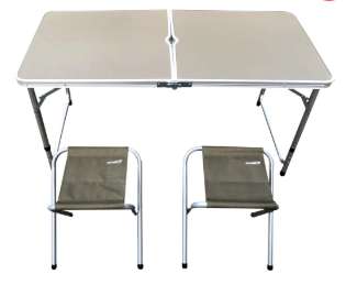 Набор д/пикника Actiwell зеленый, складной стол и 4 стула FSET-01