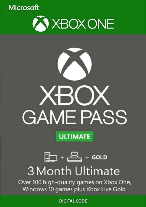 [Xbox, PC] Подписка Xbox Game Pass Ultimate на 3 месяца