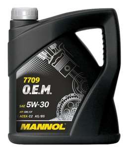 Моторное масло Mannol (SCT) 7709 O.E.M. for Toyota Lexus 5W30 синт (4л)