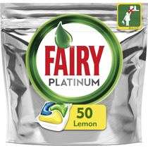 Капсулы для посудомоечной машины Fairy Platinum All in One 50 шт.