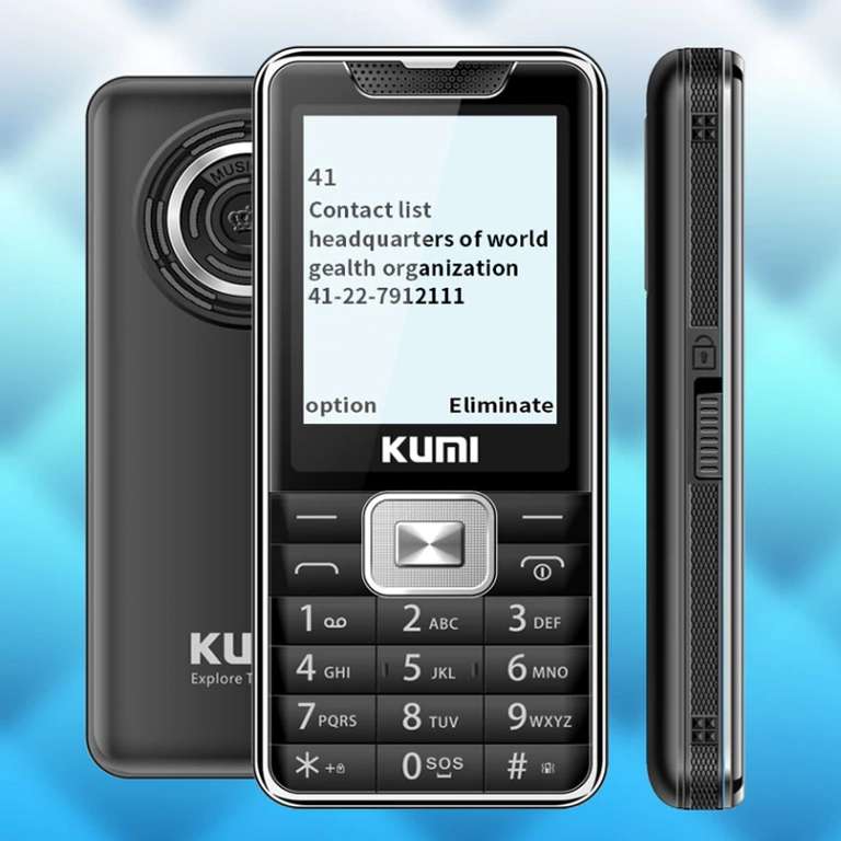 Телефон с встроенным пирометром Kumi Mi1