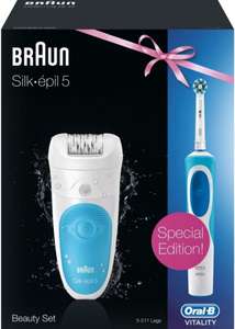 [Москва и др.] Эпилятор Braun 5511 Silk-epil 5 Wet & Dry + OralB Vitality