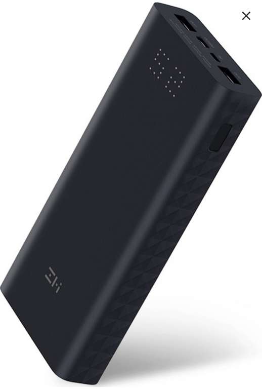 [не все города] Внешний аккумулятор Xiaomi ZMI QB822 Aura (QB822), черный