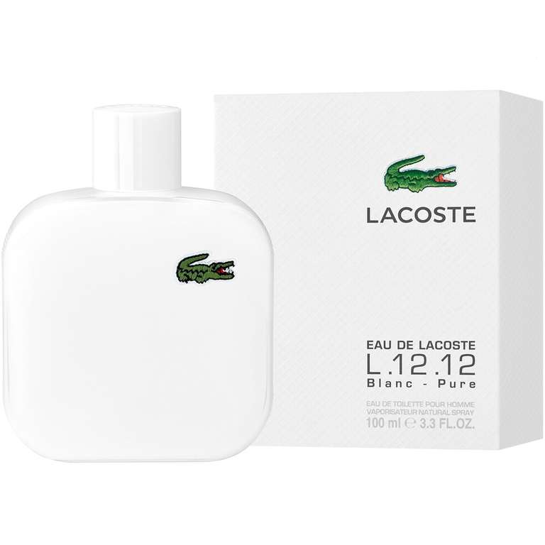 Мужская туалетная вода Lacoste L.12.12 Male Blanc 50мл