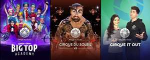 Бесплатно смотри онлайн-представления Cirque du Soleil