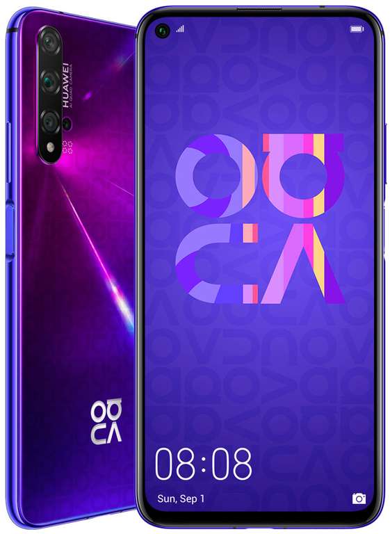 Смартфон Huawei Nova 5T 6/128Gb Midsummer Purple