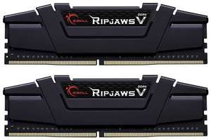 Оперативная память G.SKILL Ripjaws V Series 32 ГБ (2 x 16 ГБ) DDR4 3600 (PC4 28800) F4-3600C18D-32GVK