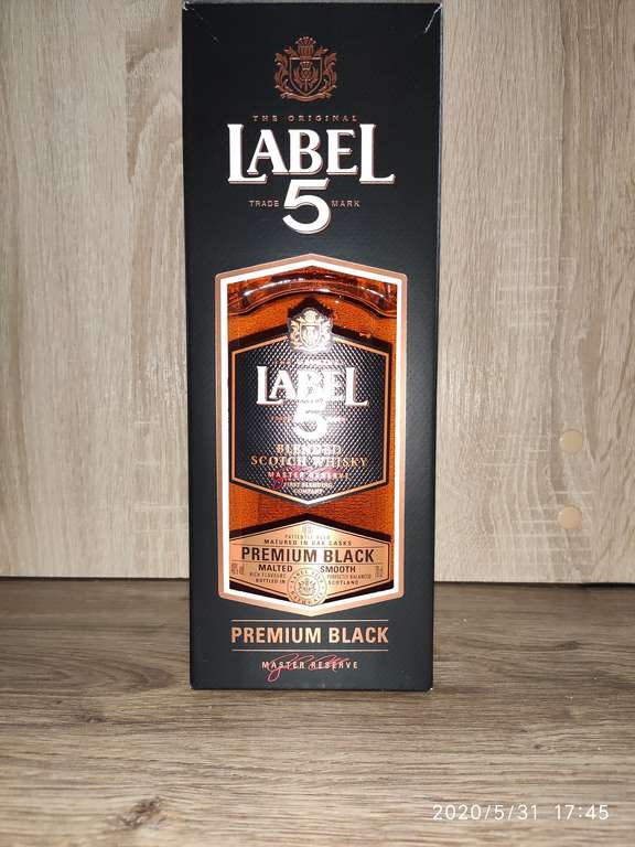 Виски 5 Label Premium Black 0,7 л.