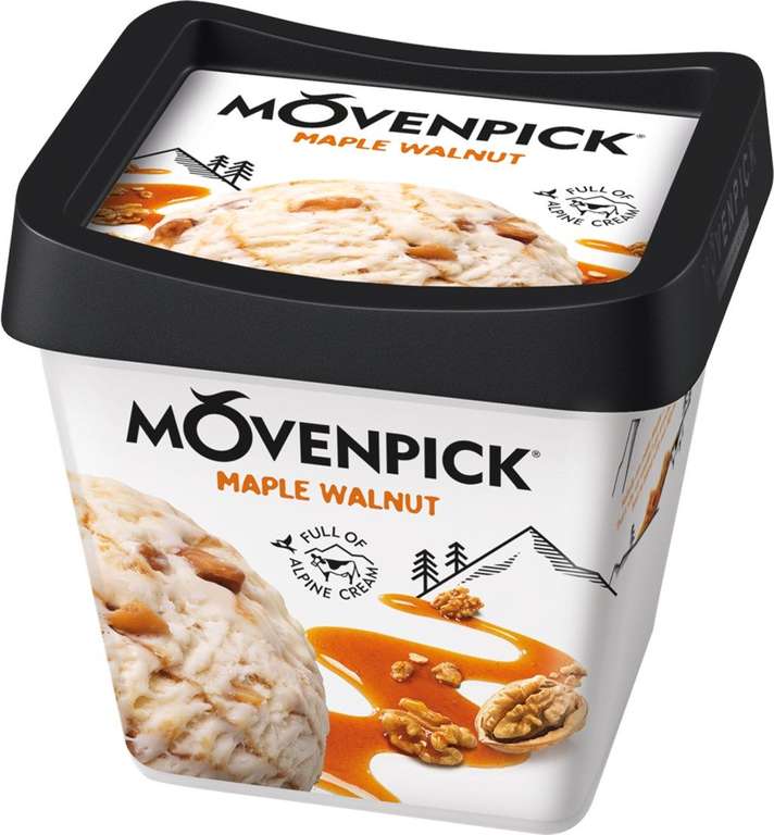 [Не везде] Мороженое Movenpick Грецкий орех / Маракуйя-Манго, 500 мл.
