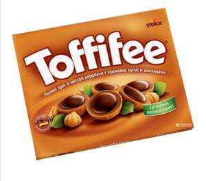 Конфеты Toffifee 250 г 1+1 (125+125)