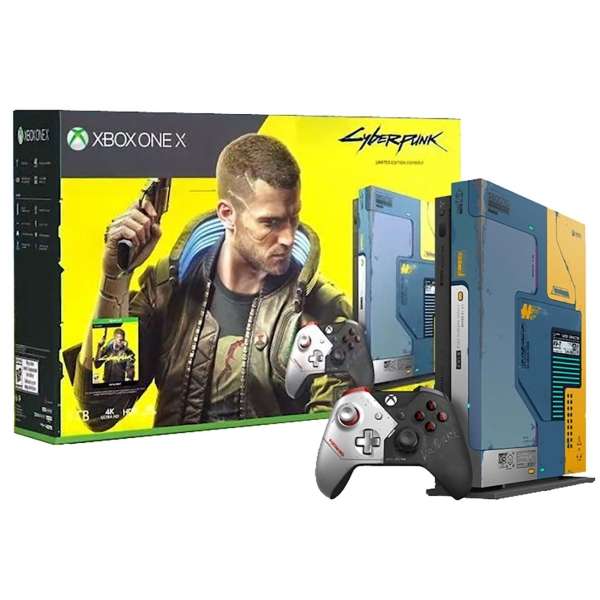 Игровая консоль Xbox One Microsoft X 1TB Cyberpunk 2077 Limited Edition