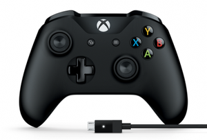 [Москва] Геймпад Microsoft Xbox One Controller + USB-кабель для ПК (4N6-00002)