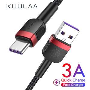 KUULAA USB TYPE-C 3A 0.5м