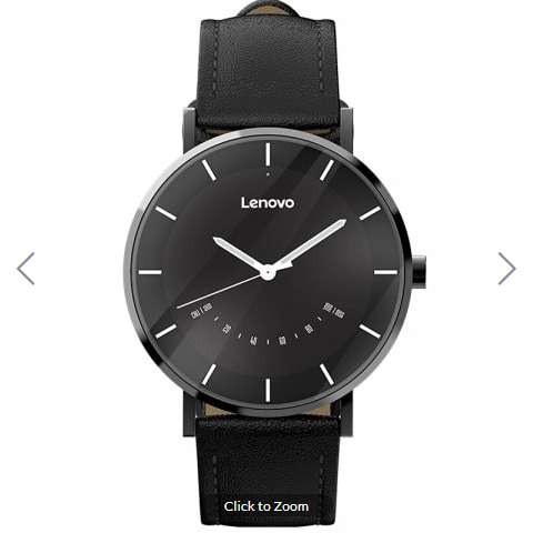Гибридные смарт-часы Lenovo Watch S за 39.99$