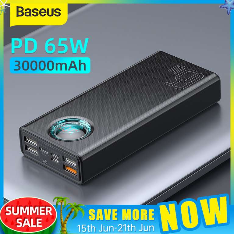 Baseus PowerBank 65W 30000mAh