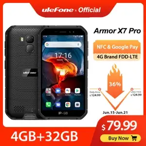 Защищенный телефон Ulefone Armor X7 Pro Android10 4/32Гб NFC 4G