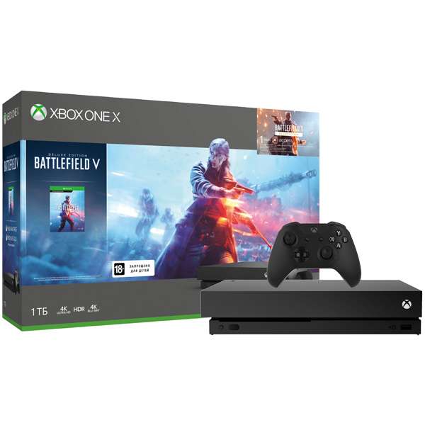 Xbox One Microsoft X 1TB + Battlefield V