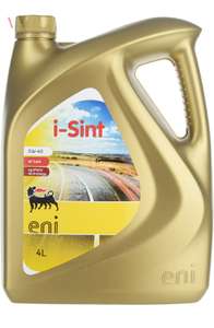 Моторное масло Eni i-Sint, синтетическое, 5W40, API SN/CF, ACEA A3/B4, 4 л