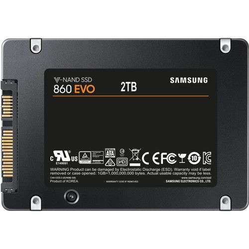 SSD 2.5" Sata III Samsung 2TB 860 EVO