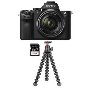 Sony Alpha 7II w/ 28-70mm Lens + трипод + 64GB SDXC