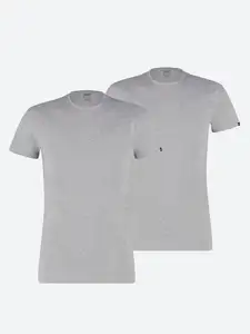 Комплект хлопковых мужских футболок Puma Basic Crew Tee, 2 шт (размеры S-XL)