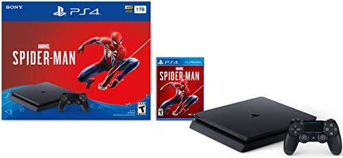 PS 4 Slim 1TB + Marvel's Spider-Man [из США, доставка посредниками]