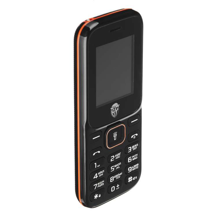 [Цена зависит от города] BY Мобильный телефон, цвет черно-оранжевый, 128-ТМ