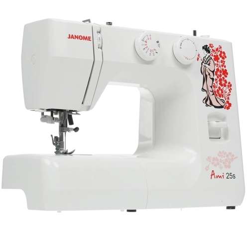 Комплект Швейная машина Janome Ami 25s + Отпариватель ручной DEXP CS-575 (в описании Janome Ami 15 + отпариватель)