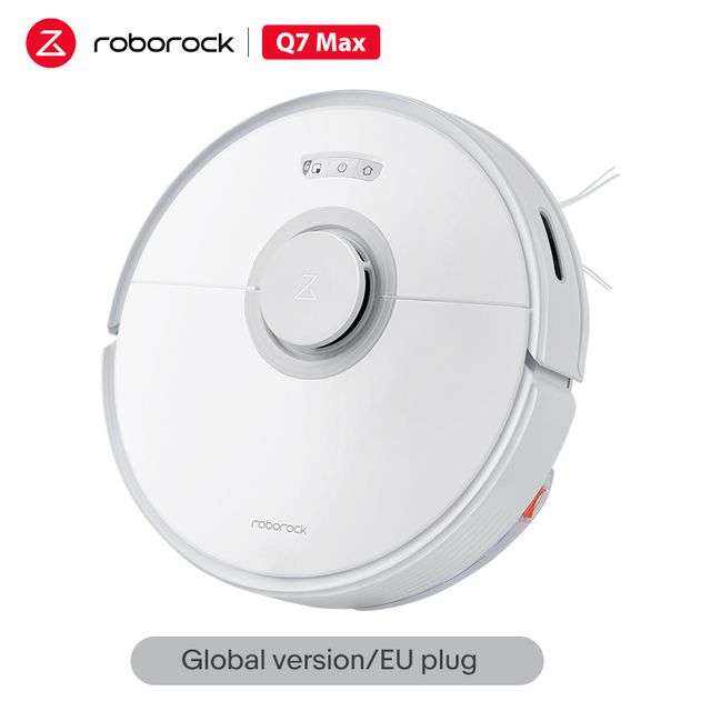 Робот-пылесос Roborock Q7 Max, чёрный или белый, глобальная версия