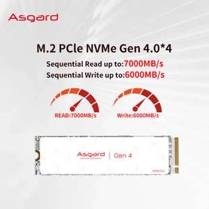 SSD Asgard AN4+ 2TB (NVME, PCIE4.0)