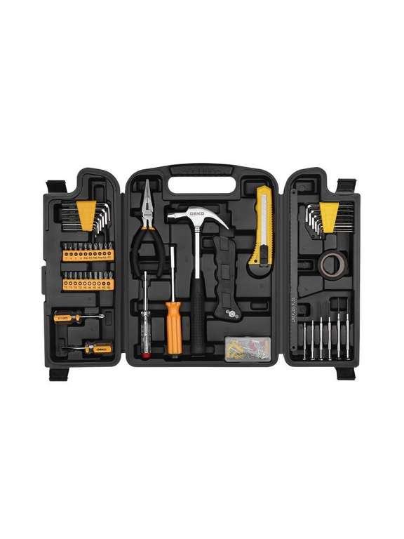 Набор инструментов для дома DKMT142 в чемодане (142 предмета), 065-0308 DEKO