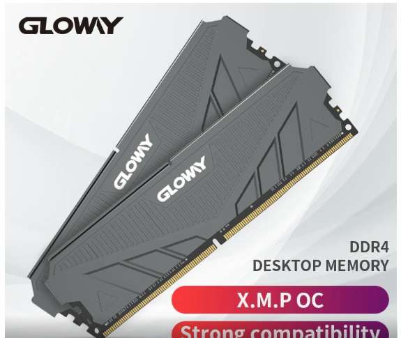 Оперативная память Gloway DDR4 2x8Gb 3000MHz (2254₽ через qiwi)
