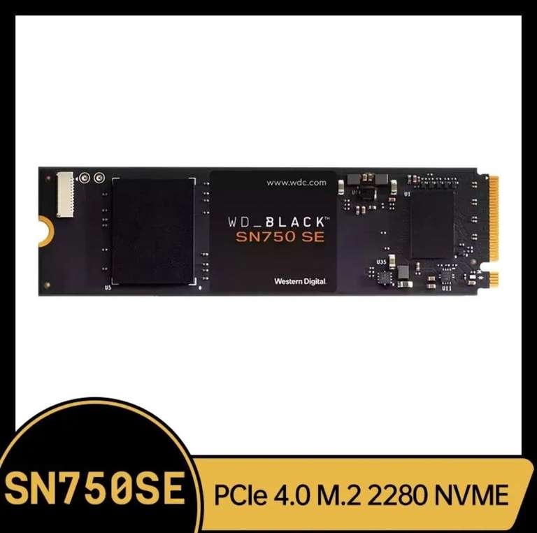 SSD m2 Western Digital SN750 SE 500gb gen4