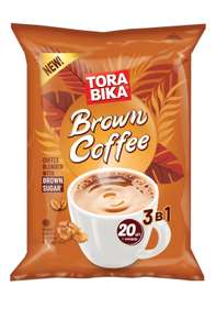 Напиток кофейный 3в1 TORABIKA BROWN COFFEE 20шт*25 г.