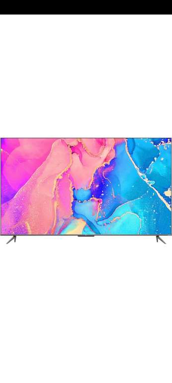 Телевизор TCL 55C635 55", черный 2022г.