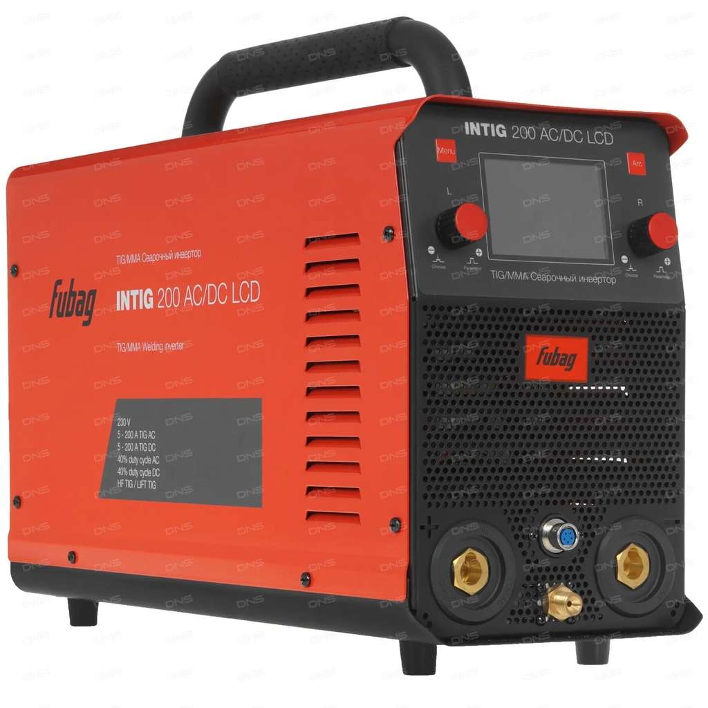 Сварочный аппарат Fubag INTIG 200 AC/DC PULSE LCD TIG